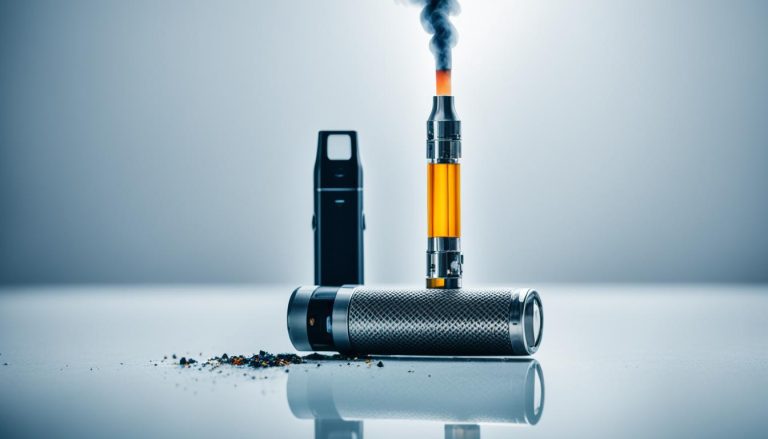 how much healthier is vaping than smoking