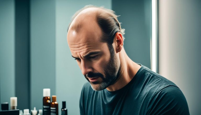 what cause hair loss in males